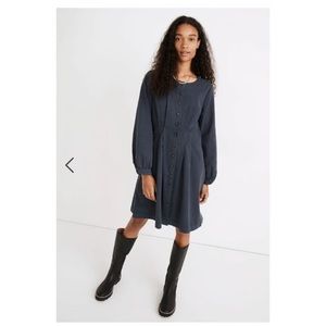 NWT Madewell (re)sponsible button front dress